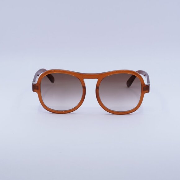 🕶️ New Chloe CE720S 208 Sunglasses - Caramel Frame, Brown Lenses - Picture 2 of 8